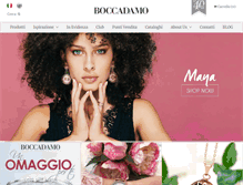Tablet Screenshot of boccadamo.com